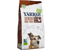 Yarrah Bio Hondenvoer Senior Kip 10 kg
