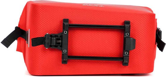 ACID Fietstas PRO RILink - Waterafstotend - Schouderriem - PVC-vrij - TPU - Inhoud. 14L - Rood/Zwart van ACID — afbeelding 2