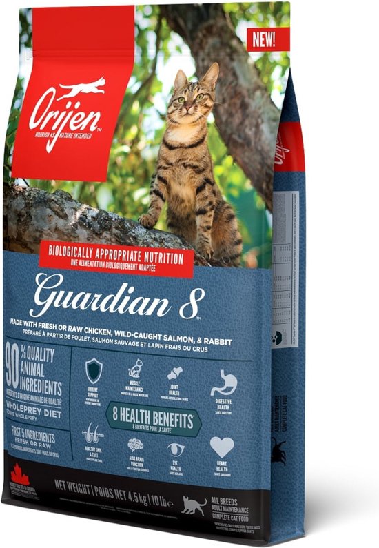 Orijen Cat 8 Guardian 4,5 kg - Kat