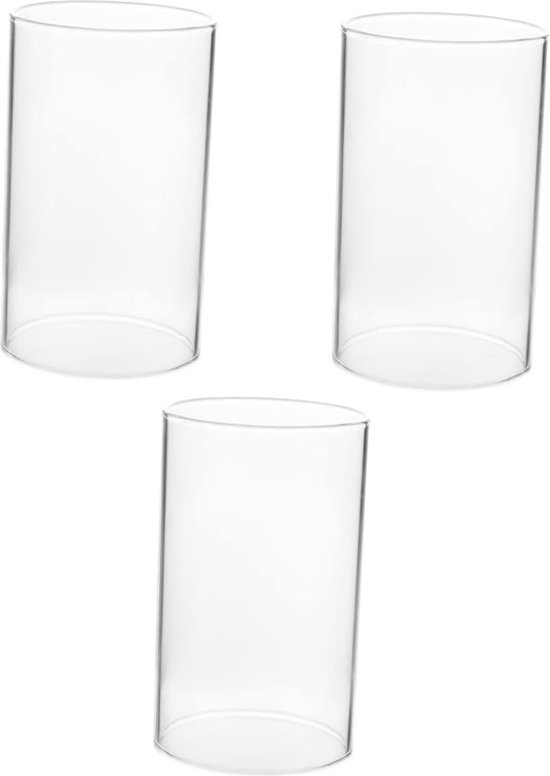 Hewory Orkaan Kaarsenhouder Goud: 3 Stks Gouden Lantaarns Gouden Kaarsenhouders voor Pillar Kaarsen - Kaars Lantaarn voor Bruiloft Tafel Centrepieces