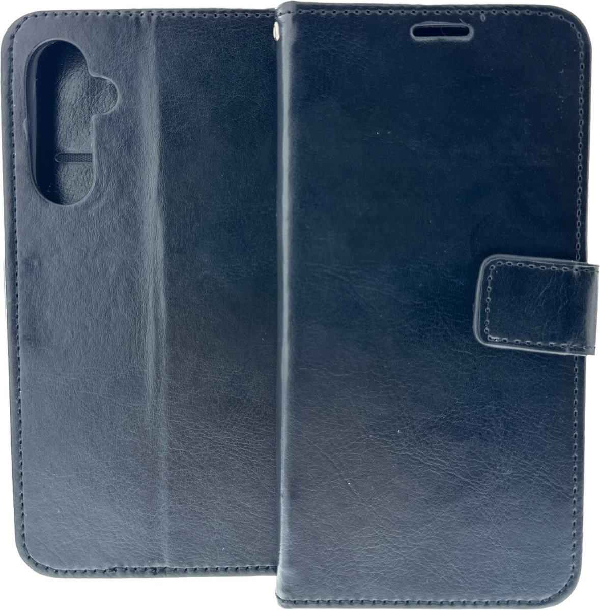 Portemonnee Book Case Hoesje Geschikt voor: Samsung Galaxy A05 - Zwart