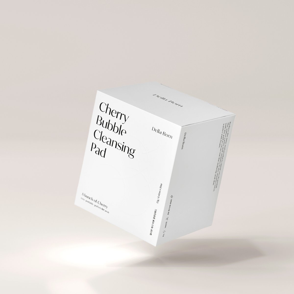 DELLA BORN - Cherry Bubble Cleansing pad - 1 box - [Korean Skincare]