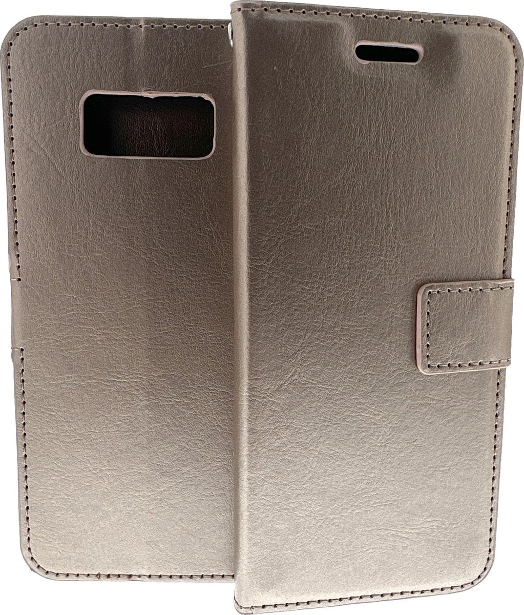 Portemonnee Book Case Hoesje Geschikt voor: Samsung Galaxy S8 - Rosegoud