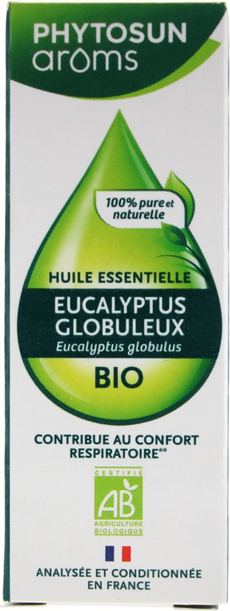Goedkoopste Phytosun Arôms Eucalyptus Globulus Etherische Olie Biologisch 10 ml