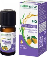 Naturactive Huile Essentielle de Citroen (Citrus x Limon L.) Bio 10 ml
