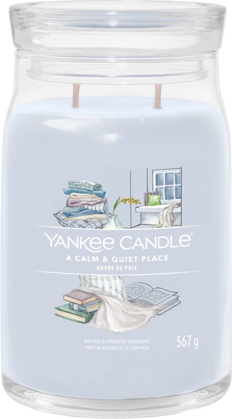 Yankee Candle - A Calm & Quiet Place Signature Large Jar - Moederdag cadeau