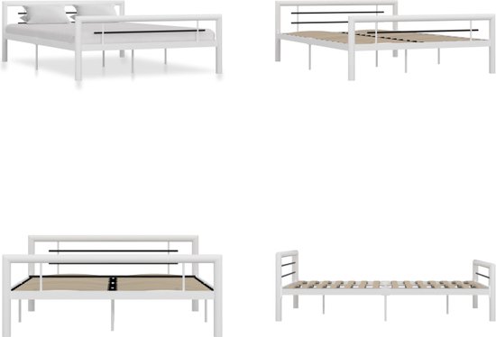 vidaXL Opslag bed met matras met matras Zwart 120 x 190 cm - Slaapkamer | Bedden