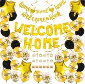FeestmetJoep® Welkom thuis versiering - Welcome home goud