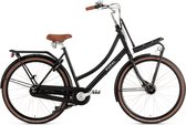 Vélo de transport Popal Daily Dutch Prestige N7 28 pouces - Femme - Cadre en aluminium - 53 cm - Zwart