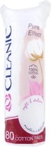 Cleanic Pure Effect Wattenschijfjes - Make-up Cotton Pads - Make up Watjes 10 x 80 stuks - Voordeelverpakking