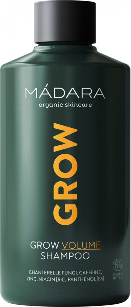 MÁDARA Grow Volume Shampoo 250 ml - cafeïne - zink - niacine