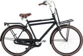 Vélo de transport Popal Daily Dutch Basic+ N3 VB - Vélo de ville - Homme - 57 centimètres - Zwart mat