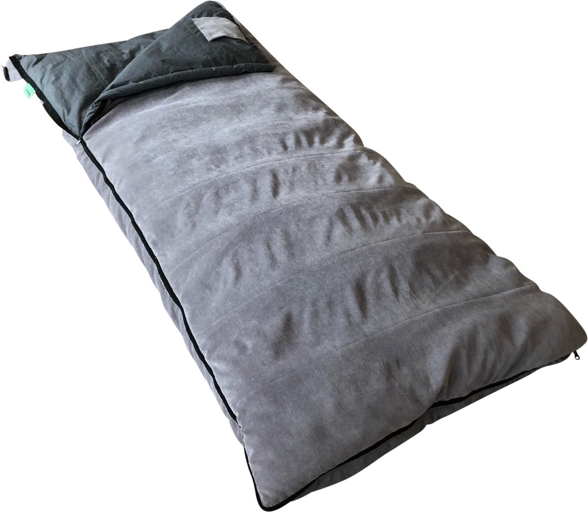 Human Comfort Sleeping Bag Brut (Corduroy) Grey - Deken slaapzak - Grijs