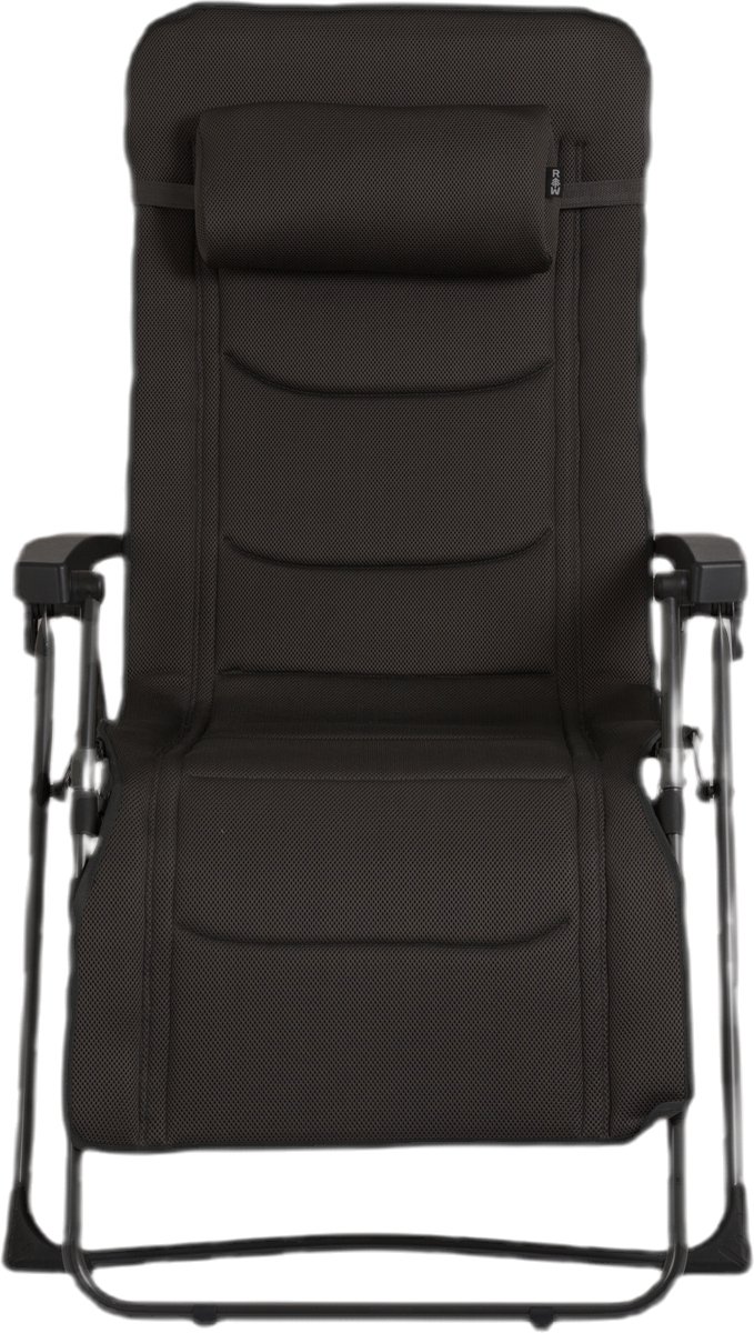 Redwood - Campingstoel - Emerald Relaxstoel - Zwart van Redwood — afbeelding 2