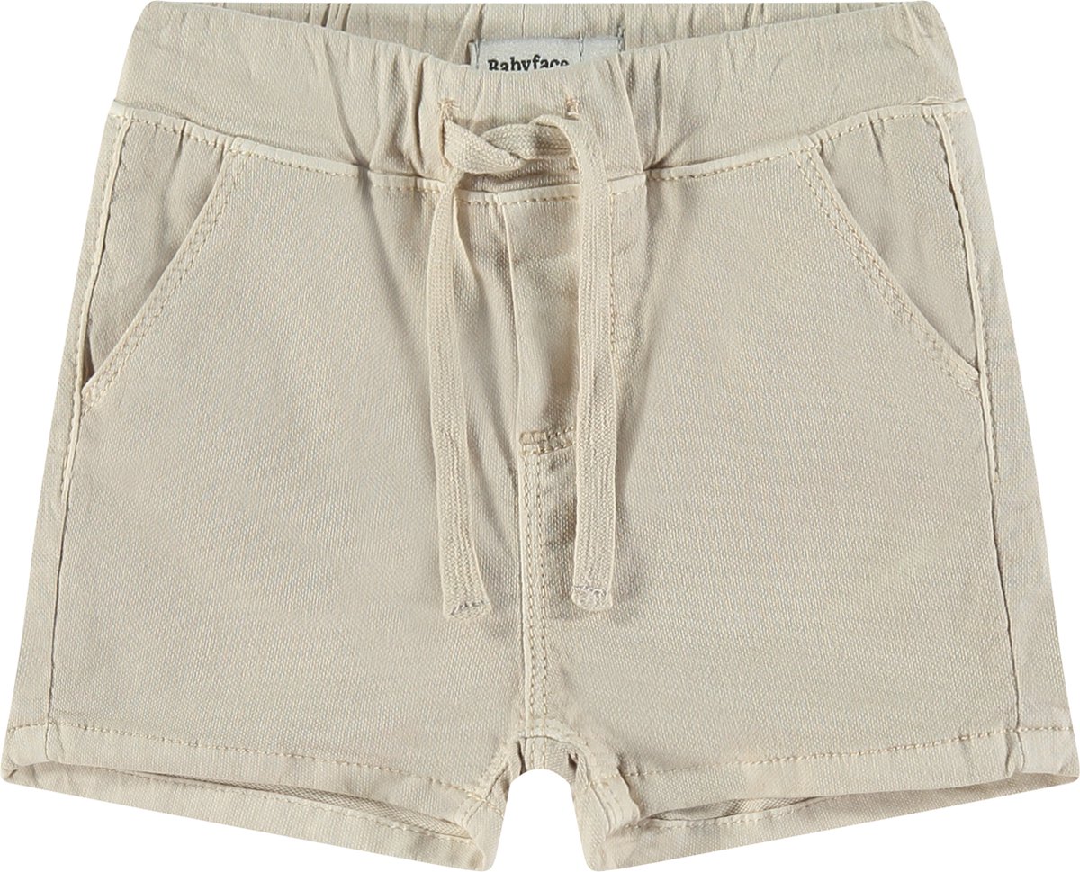 Babyface baby boys short Jongens Broek - stone - Maat 62