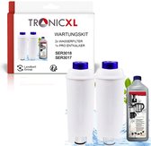 TronicXL Eco Ionen vervangingsfilter inclusief 1 Liter ontkalker geschikt voor Delonghi DLSC002 ECAM ESAM ETAN SER3017 filter - waterfilter