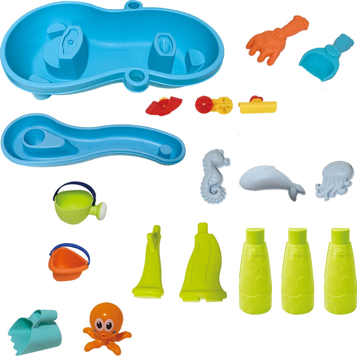 Beach Toys Zand- En Watertafel Met Accessoires 19-delig — afbeelding 4