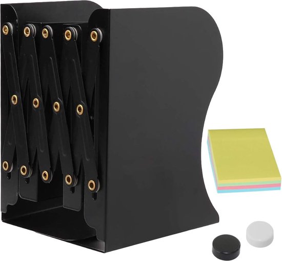 Boekuiteinden Metalen Boekensteunen Boom Decoratieve Boekensteunen Zwart Boek Stopper Boekensteun voor Zware Boeken Houder voor Plank Home Office 6,3 x 4,7 x 3,5 inch voor Planken Boek Houder
