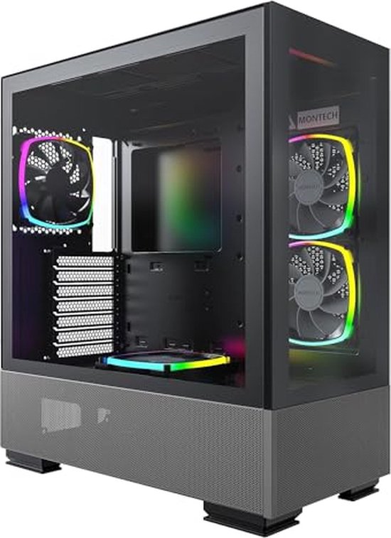 Montech SKY TWO - Midtowermodel - ATX - Zwart