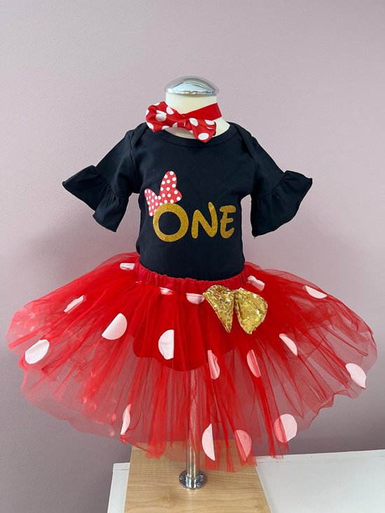 Minnie robe d anniversaire V tements de f te fille outfit d