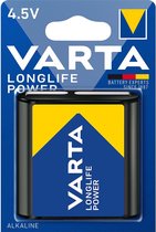 Varta Longlife Power 4,5V Blister 1 - 100 ampoules