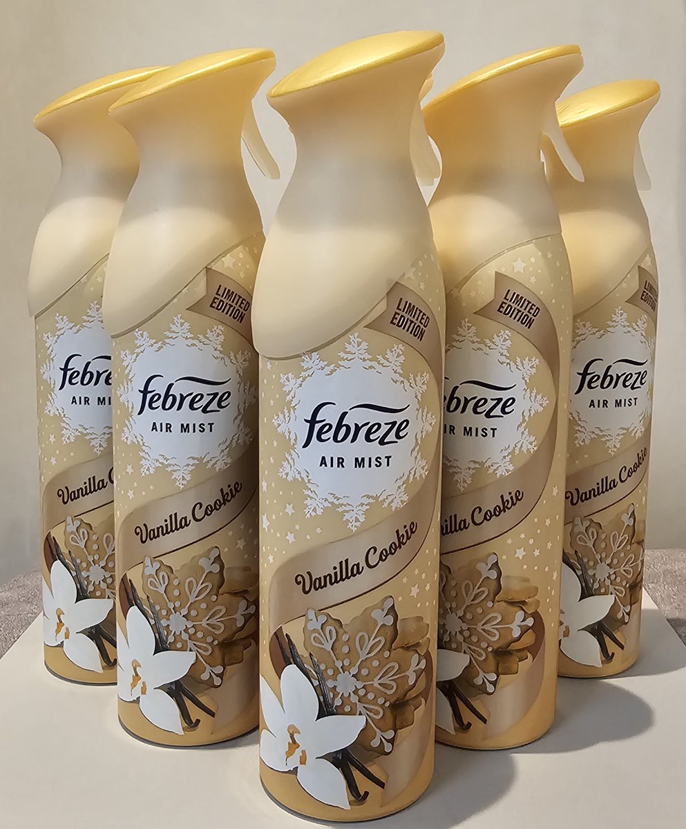 Lenor Febreze Air Luchtverfrisser - Freshener Vanilla 6x300 ml