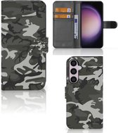 Geschikt voor Samsung Galaxy S24 Plus Telefoon Hoesje Cadeau voor hem Army Light