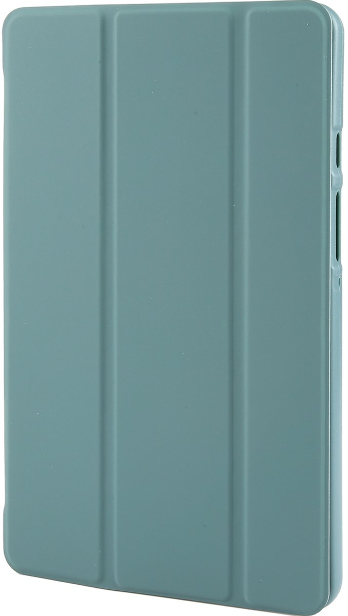 Mobigear Tablethoes geschikt voor Samsung Galaxy Tab A9 (2023) Hoes | Mobigear Tri-Fold Gel Bookcase - Groen