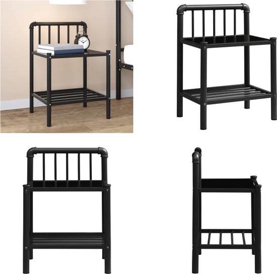 vidaXL Nachtkastjes 2 st met lade zwart, houten nachtkastje, telefoonkast, slaapkamerkast, houten nachtkastjes, telefoonkasten, slaapkamerkasten vidaXL Nachtkastjes 2 st met lade zwart, houten nachtkastje, telefoonkast, slaapkamerkast, houten nachtkastjes, telefoonkasten, slaapkamerkasten