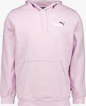Puma Essentials Big Logo heren hoodie roze - Maat S