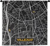 Tapisserie - Tapisserie - France - Villejuif - Carte - Plan de ville - Carte - 180x180 cm - Tapisserie