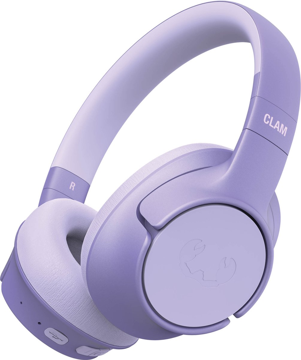 Fresh ‘n Rebel Clam Fuse – Draadloze Bluetooth Koptelefoon met Active Noise Cancelling - 45 uur Speelduur - Dreamy Lilac