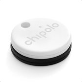 Chipolo One - Bluetooth Tracker - Keyfinder Key Finder - 2-Pack - Zwart et Wit