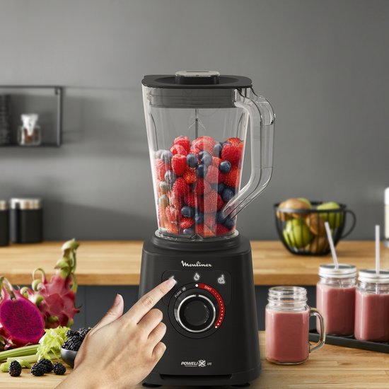 Moulinex PerfectMix+ LM88A810 - Blender - 1200W - 1,5L - Zwart van Moulinex — afbeelding 4