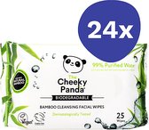 The Cheeky Panda Bamboe Gezichtsdoekjes Zonder Parfum (25x24)
