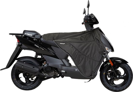 Foto: Herfst deal zwart stricto premium kymco modellen beenkleed black