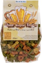 Durum Tarwe Pasta - In de vorm van bier - 3 kleuren - 250 gram - Pasta vormen - Bijzondere pasta