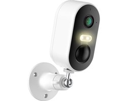 Arenti GO1T 32GB SD Kaart – model 2024 Beveiligingscamera Op Batterij – 3MP – Voor buiten – Spotlight – Draadloos – Besturing via App – Oplaadbaar – Werkt Op Batterij Accu – Bewegingsdetectie