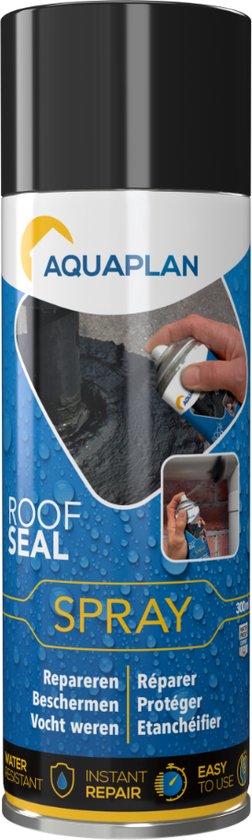 Aquaplan Roof Seal Spray - repareren, beschermen en vocht weren - 300 ml