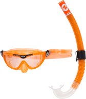 Aqua Lung Sport Mix Combo - Snorkelset - Kinderen - Oranje/Zwart