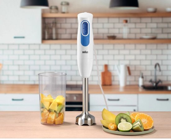 Braun MQ20.001 - Staafmixer - 600 W - Blauw/Wit - EasyTwist-systeem van Braun — afbeelding 4