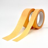 Gold PRO washi TEC tape 25mmx50m voor gladde oppervlakken 3 rollen. Voor scherpe verflijnen!