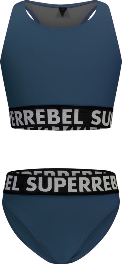 SuperRebel R401-5003 Bikini Filles - MARINE - Taille 10-140