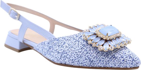 E Mia Slingback Blauw 39