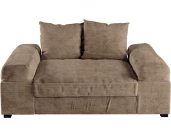 zitbank big sofa fatguy- small- corduroy taupe- zetelsenbedden