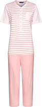 Katoenen pyjama roze strepen - Roze - Maat - 40