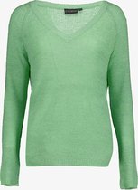 TwoDay dames trui groen met V-hals - Maat XXL