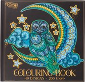 Craft Sensation - Exclusief anti-stress dieren kleurboek - hard cover luxe kleurboek voor volwassenen 80 dieren designs