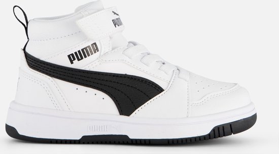 PUMA Puma Rebound V6 Mid AC+ PS FALSE Sneakers - Puma White-Puma Black - Maat 35