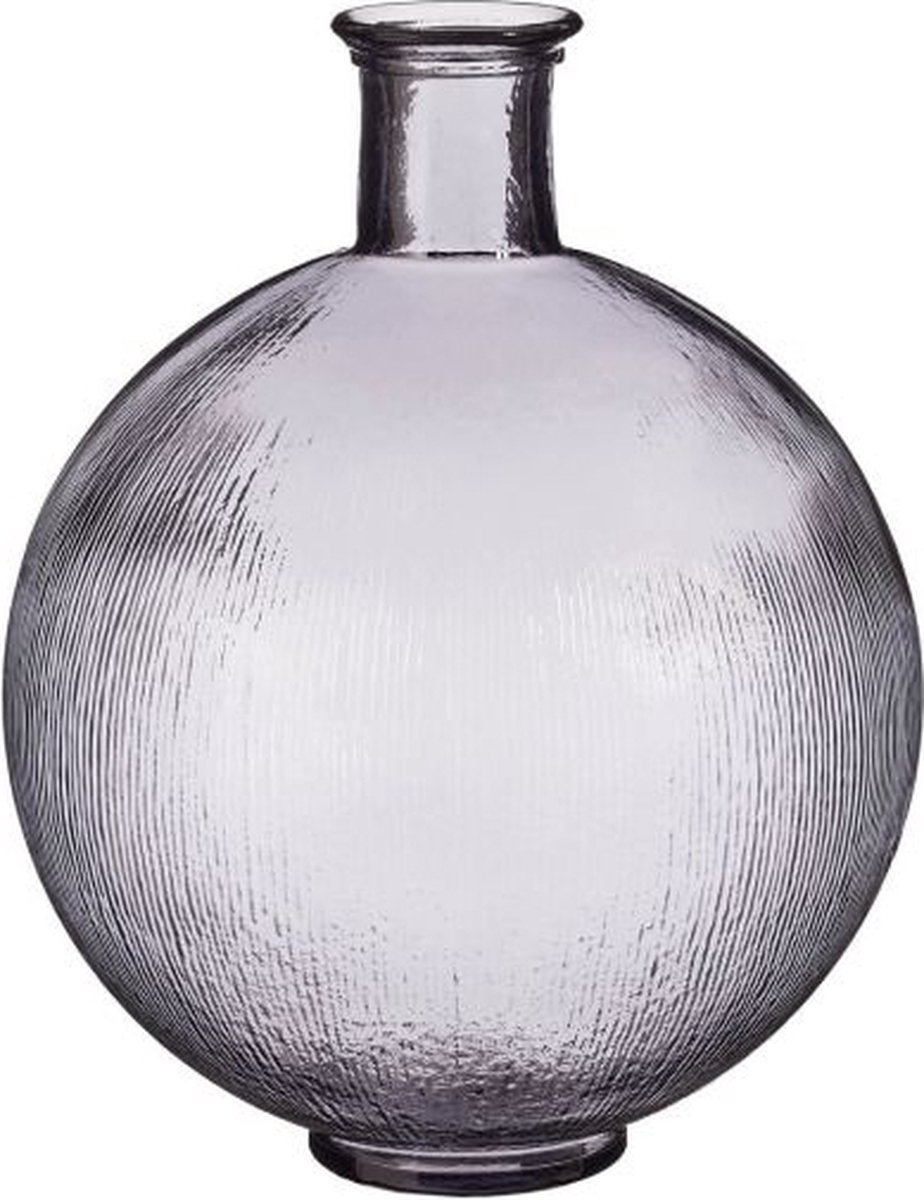 Mica Decorations Vaas Qin - 34x34x42 cm - Glas - Paars